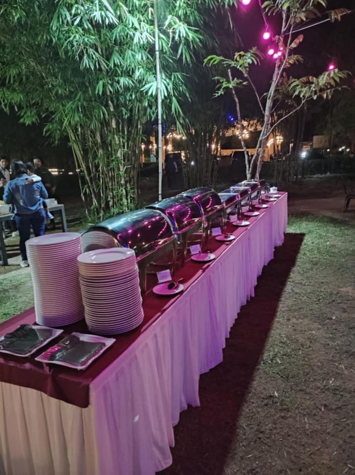 "D'Bamboo Kamp" Desa Wisata Ekang Lagoi Kültér fotó